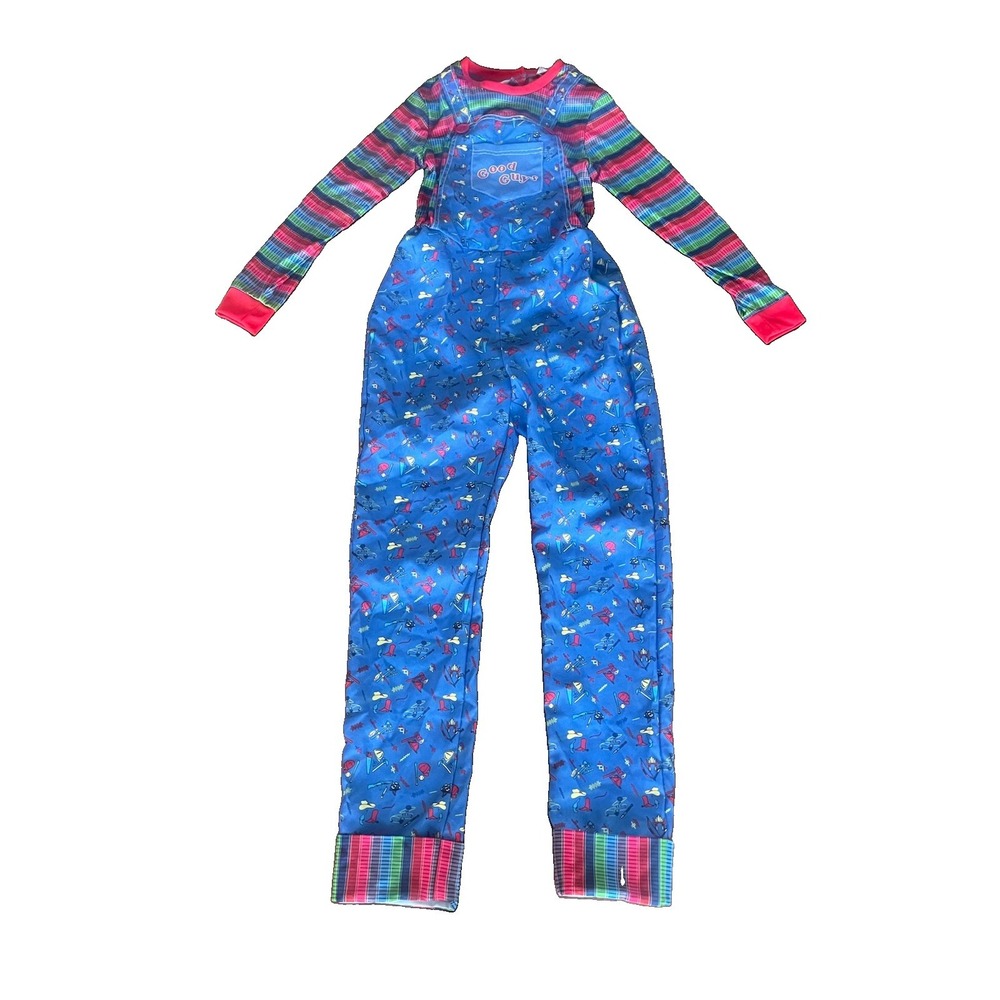 Good Guys Chucky Costume Complete Outfit Jumpsuit Only Size L